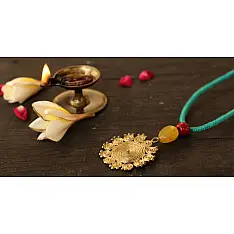 आराधना | Aradhana ✺ Brass Necklace { 4 }
